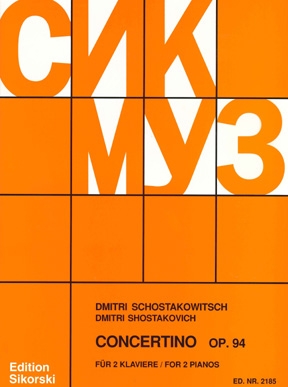 Concertino for 2 Pianos, Op. 94 Concertino for 2 Pianos, Op. 94