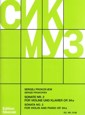 Sonata No. 2, Op. 94a Sonata No. 2, Op. 94a