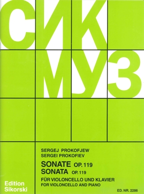 Sonata for Cello and Piano, Op. 119 Sonata for Cello and Piano, Op. 119