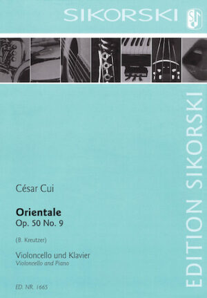 Orientale, Op. 50, No. 9