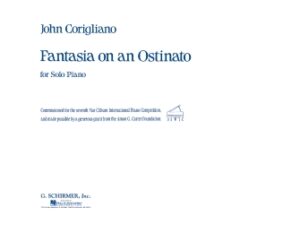 Fantasia on an Ostinato Fantasia on an Ostinato