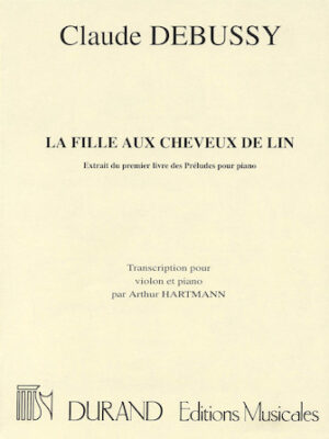 La fille aux cheveux de lin (The Girl with the Flaxen Hair)