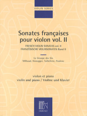 French Violin Sonatas – Volume 2