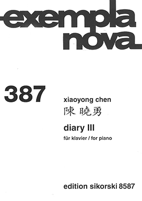 Diary III for Piano Diary III for Piano
