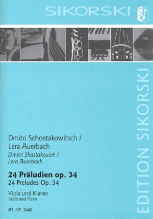 24 Preludes Op. 34 24 Preludes Op. 34