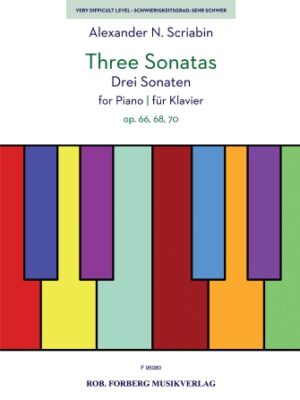 Three Sonatas for Piano (Op. 66, 68, 70) Three Sonatas for Piano (Op. 66, 68, 70)