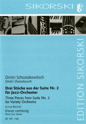 3 Pieces from Suite No. 2 (For Variety Orchestra) 3 Pieces from Suite No. 2 (For Variety Orchestra)