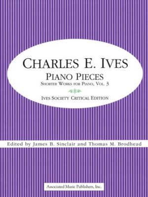 Piano Pieces: Shorter Works for Piano – Volume 3