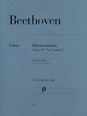 2 Easy Piano Sonatas: No. 19 in G Minor Op. 49, No. 1 and No. 20 in G Major Op. 49, No. 2 2 Easy Piano Sonatas: No. 19 in G Minor Op. 49, No. 1 and No. 20 in G Major Op. 49, No. 2