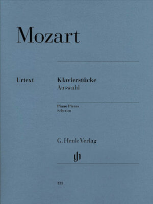 Piano Pieces, Selection Piano Pieces, Selection