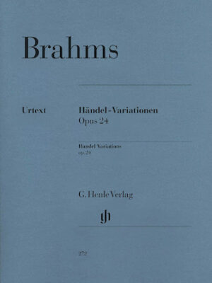 Händel Variations Op. 24 Händel Variations Op. 24