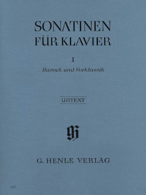 Sonatinas for Piano – Volume I: Baroque to Pre-Classic Sonatinas for Piano – Volume I: Baroque to Pre-Classic