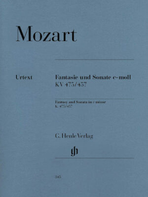 Fantasy and Sonata C minor K475/457 Fantasy and Sonata C minor K475/457