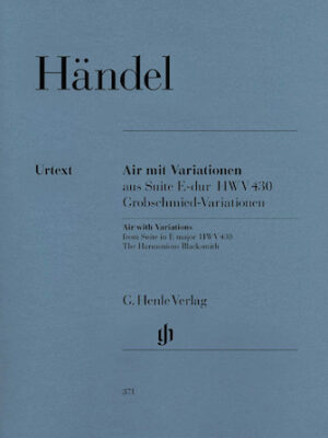Air with Variations (The Harmonious Blacksmith) Air with Variations (The Harmonious Blacksmith)