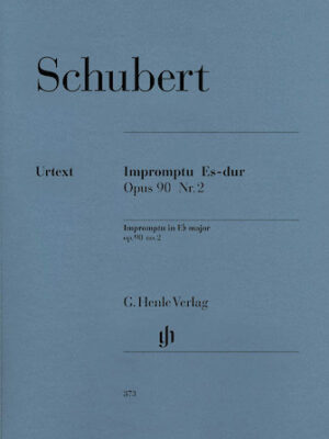Impromptu E Flat Major Op. 90 D 899 Impromptu E Flat Major Op. 90 D 899