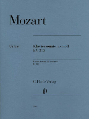 Piano Sonata in A minor K310 (300d) Piano Sonata in A minor K310 (300d)