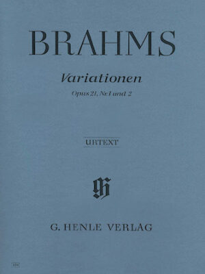 Variations Op. 21 Nos. 1 and 2 Variations Op. 21 Nos. 1 and 2