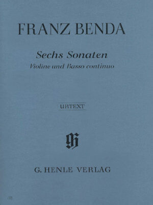 6 Sonatas for Violin and Basso Continuo 6 Sonatas for Violin and Basso Continuo