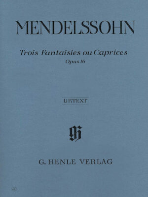 3 Fantasies ou Caprices Op. 16 3 Fantasies ou Caprices Op. 16