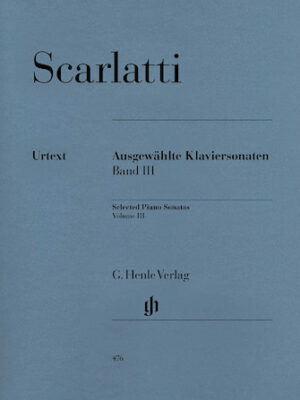 Selected Piano Sonatas – Volume III Selected Piano Sonatas – Volume III