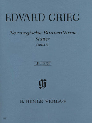 Norwegian Peasant Dances (Slåtter) Op. 72 Norwegian Peasant Dances (Slåtter) Op. 72