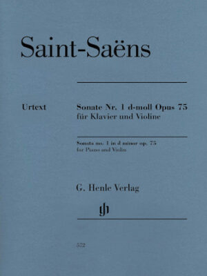 Sonata No. 1 in D minor, Op. 75 Sonata No. 1 in D minor, Op. 75