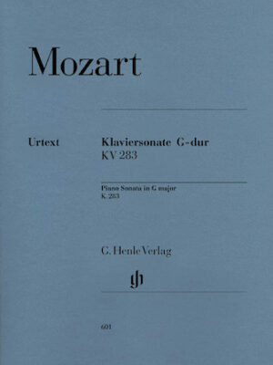 Piano Sonata in G Major K283 (189h) Piano Sonata in G Major K283 (189h)