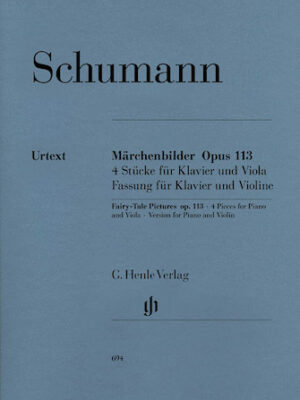 Fairy-Tale Pictures for Viola and Piano Op. 113 Fairy-Tale Pictures for Viola and Piano Op. 113