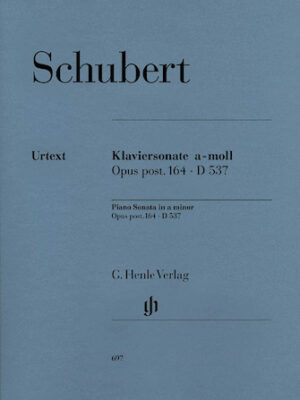 Piano Sonata A Minor Op. Posth. 164 D 537 Piano Sonata A Minor Op. Posth. 164 D 537