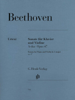 Sonata for Piano and Violin in A Major Op. 47 (Kreutzer-Sonata) Sonata for Piano and Violin in A Major Op. 47 (Kreutzer-Sonata)