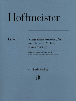 Concerto No. 1 for Double Bass and Orchestra with Violin Obbligato Concerto No. 1 for Double Bass and Orchestra with Violin Obbligato