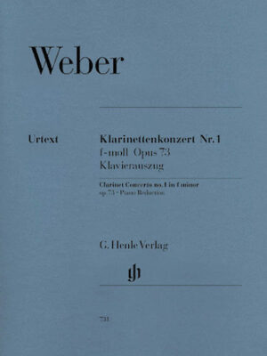Clarinet Concerto No. 1 in F minor, Op. 73 Clarinet Concerto No. 1 in F minor, Op. 73
