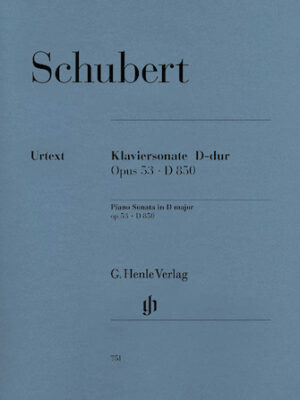 Piano Sonata D Major Op. 53 D 850 Piano Sonata D Major Op. 53 D 850