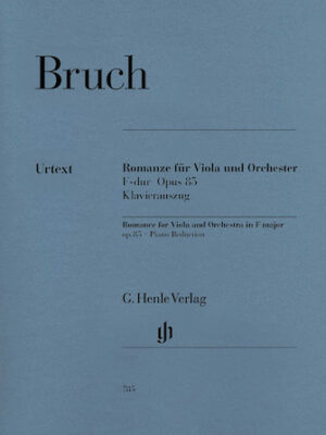Romance for Viola and Orchestra in F Major Op. 85