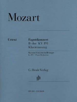 Bassoon Concerto in B-flat Major, K. 191 Bassoon Concerto in B-flat Major, K. 191