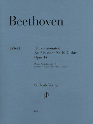 Piano Sonatas No. 9 in E Major Op. 14 and No. 10 in G Major Op. 14 Piano Sonatas No. 9 in E Major Op. 14 and No. 10 in G Major Op. 14