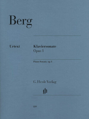 Piano Sonata, Op. 1 Piano Sonata, Op. 1