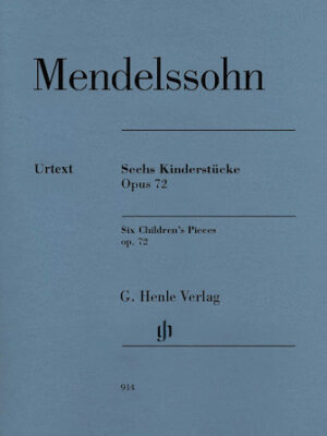 6 Children’s Pieces, Op. 72 6 Children’s Pieces, Op. 72