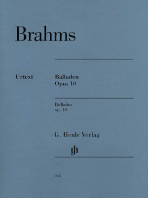 Ballades, Op. 10 Ballades, Op. 10