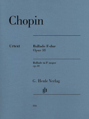 Ballade in F Major, Op. 38 Ballade in F Major, Op. 38