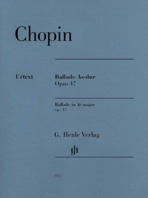 Ballade in A-flat Major, Op. 47 Ballade in A-flat Major, Op. 47