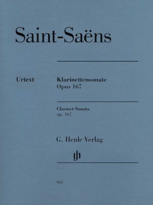 Clarinet Sonata, Op. 167 Clarinet Sonata, Op. 167