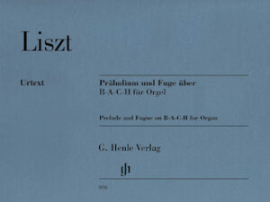 Prelude and Fugue on B-A-C-H Prelude and Fugue on B-A-C-H