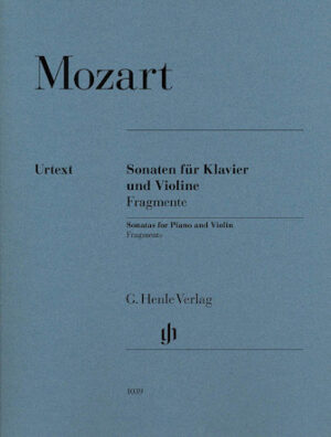 Violin Sonatas, Fragments Violin Sonatas, Fragments
