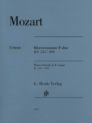 Piano Sonata in F Major K533/494 Piano Sonata in F Major K533/494