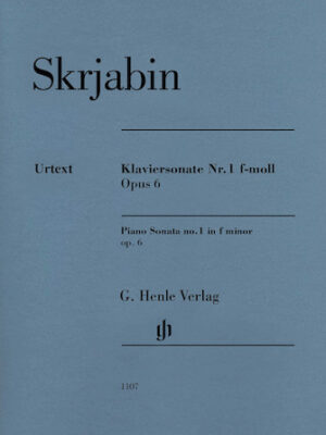 Piano Sonata No. 1 in F minor, Op. 6 Piano Sonata No. 1 in F minor, Op. 6