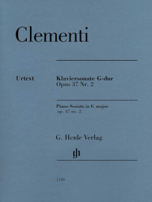Muzio Clementi – Piano Sonata in G Major, Op. 37, No. 2 Muzio Clementi – Piano Sonata in G Major, Op. 37, No. 2