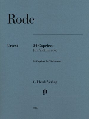 24 Caprices for Violin Solo 24 Caprices for Violin Solo