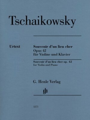 Souvenir D’un Lieu Cher, Op. 42 Souvenir D’un Lieu Cher, Op. 42