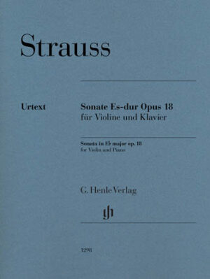 Violin Sonata in E-flat Major, Op. 18 Violin Sonata in E-flat Major, Op. 18
